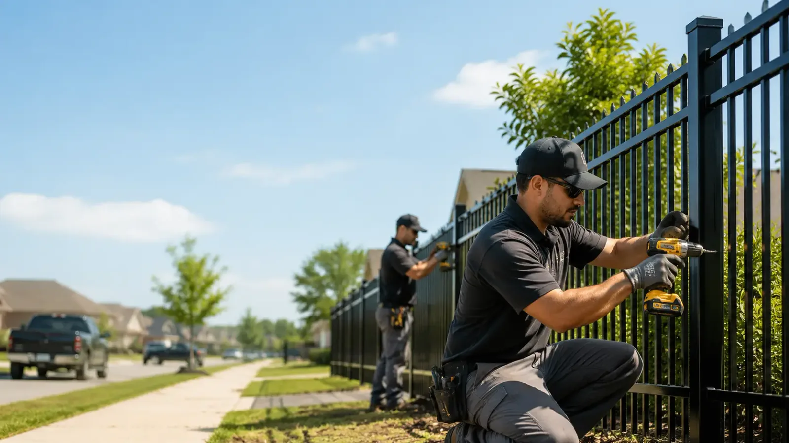 Metal Fence Installation in Winnfield, LA